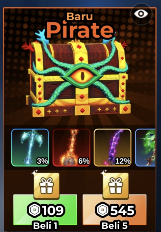 Skin Crate Pirate 1x